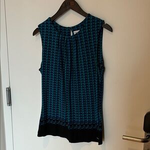 Calvin Klein Geometric Blouse